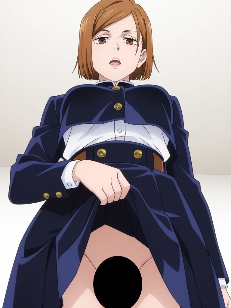 『呪〇廻戦』ヒロイン脱がしてみた ムキムキ色黒モブがヤリたい放題 スマホでも見やすい縦型 シチュエーション＆クオリティ厳選済み450枚！ - サンプル画像 2