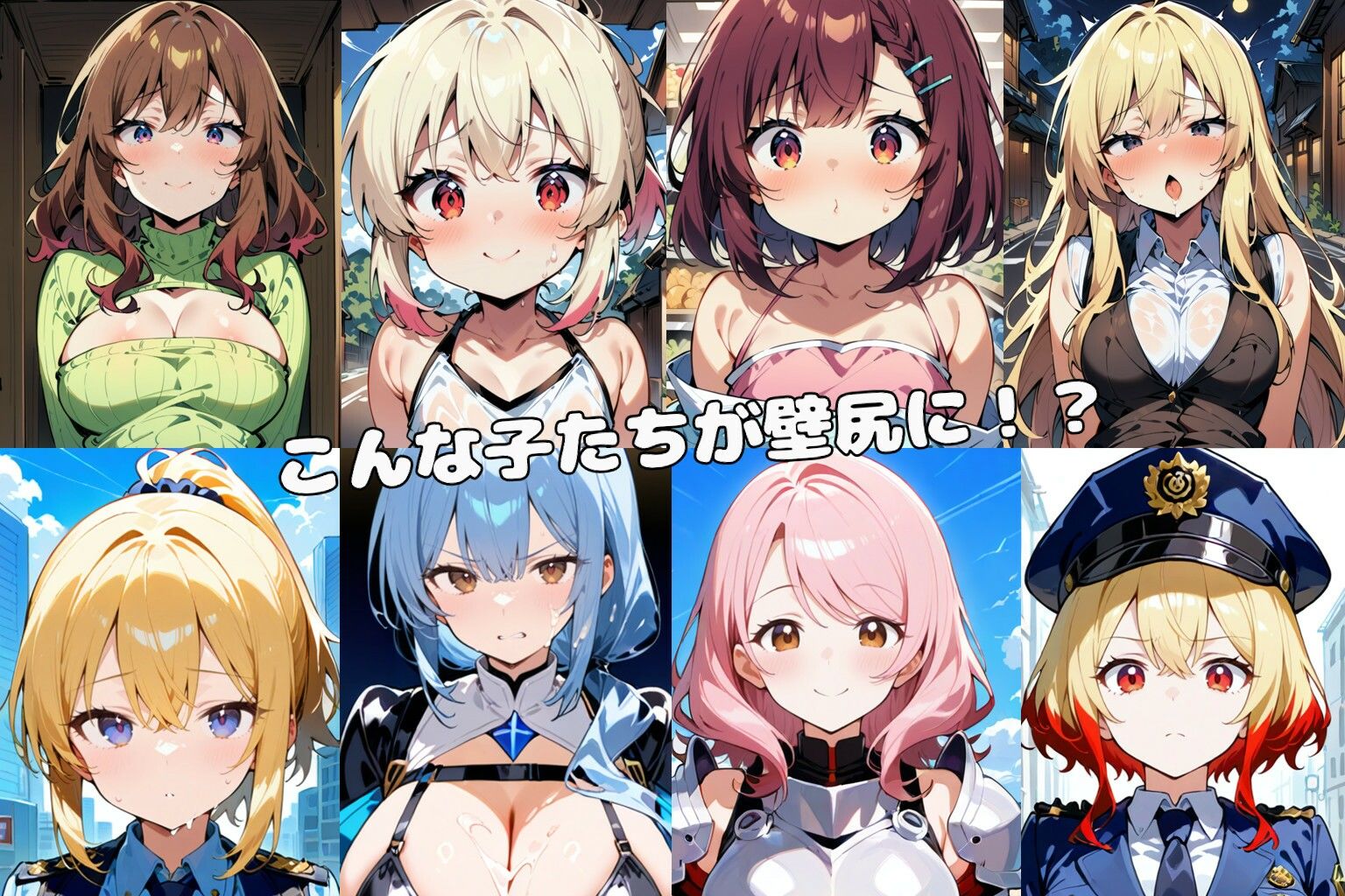 壁尻のある風景11 - サンプル画像 1