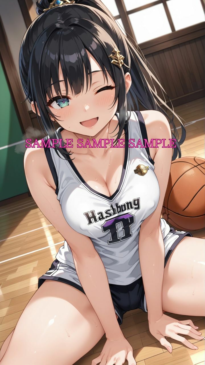男女比1対10000の世界 バスケ女子とセックスし放題でちんぽが乾く暇もないヤリ放題ハーレムライフ！！ - サンプル画像 3
