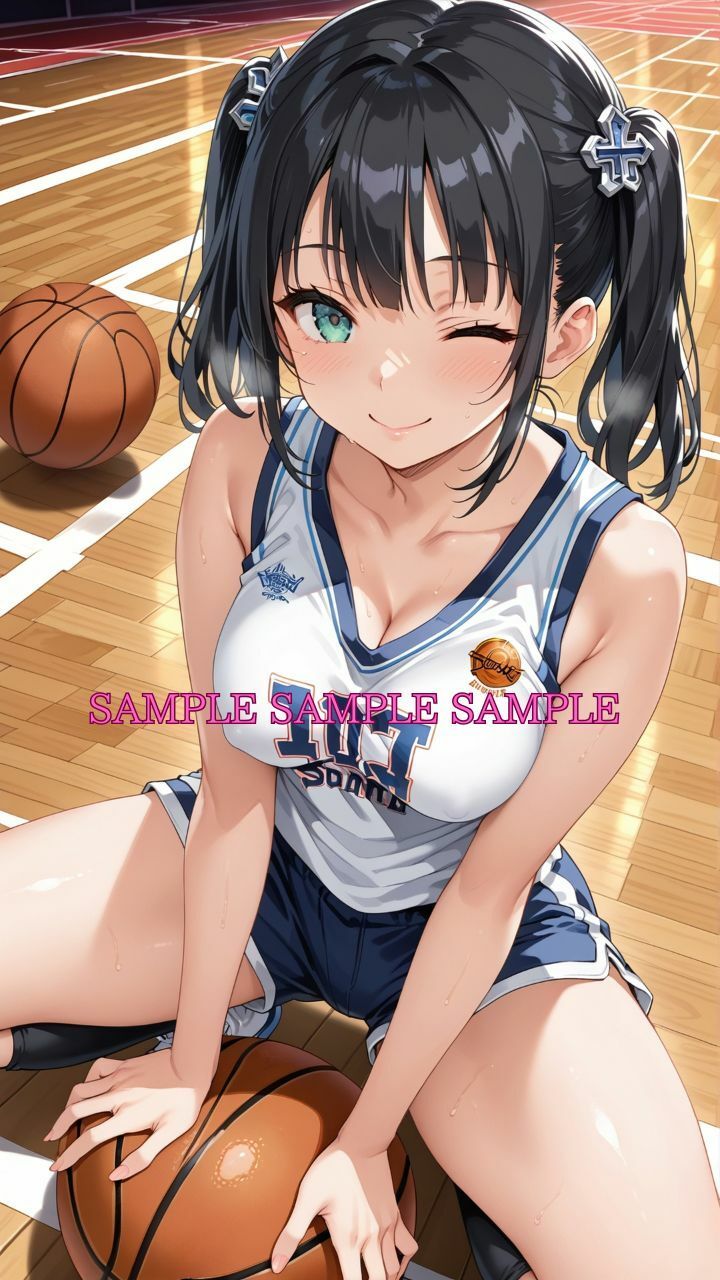男女比1対10000の世界 バスケ女子とセックスし放題でちんぽが乾く暇もないヤリ放題ハーレムライフ！！Vol.2 - サンプル画像 2