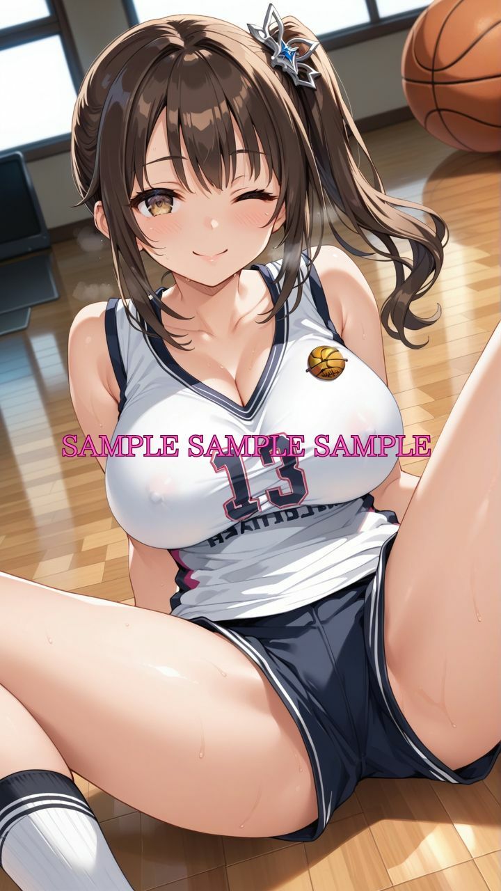 男女比1対10000の世界 バスケ女子とセックスし放題でちんぽが乾く暇もないヤリ放題ハーレムライフ！！Vol.2 - サンプル画像 3