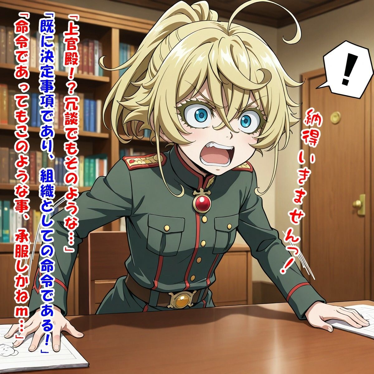 少尉殿、異動ヲ命ズ！（ター○ャ・デグ○チャフ/幼○戦記） - サンプル画像 5
