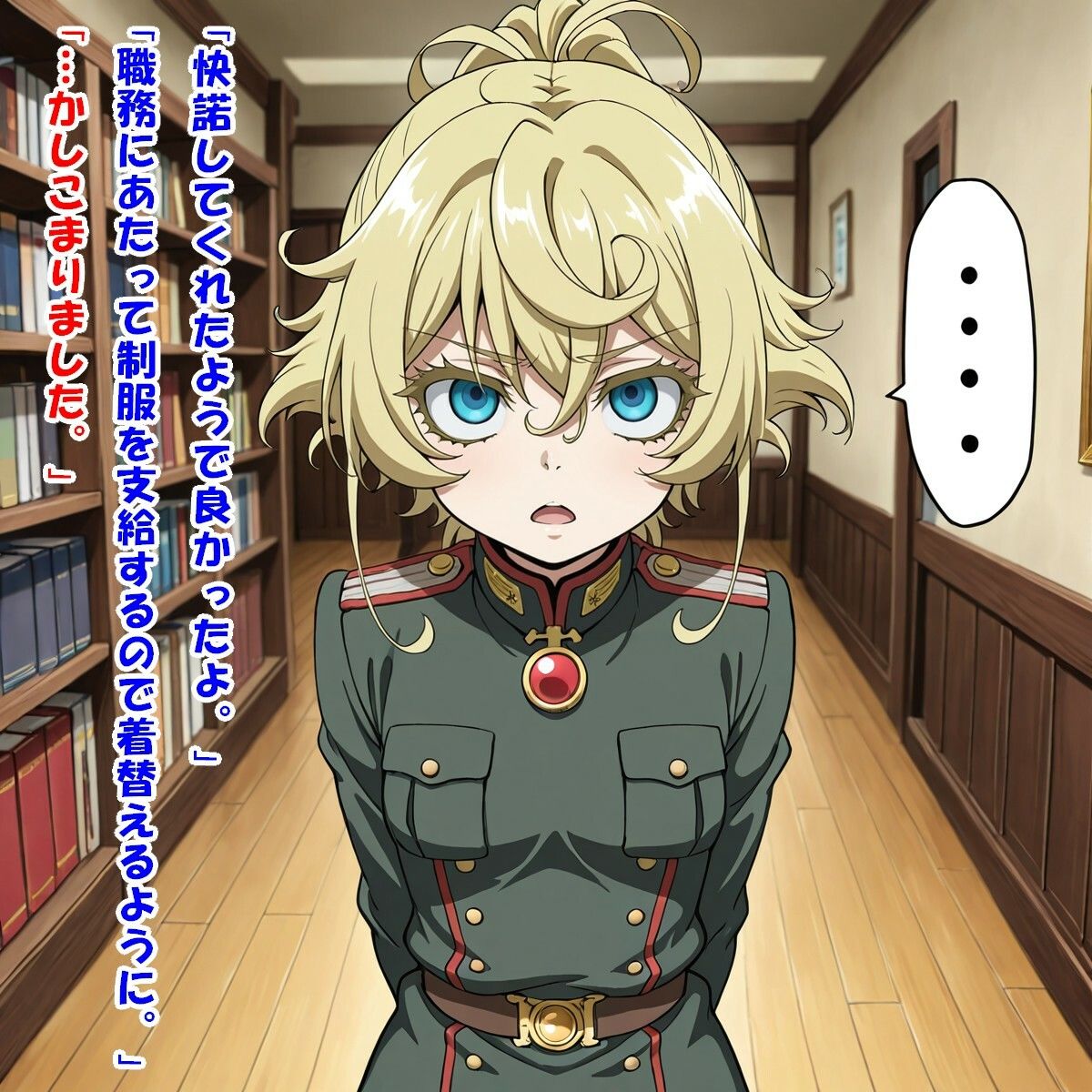 少尉殿、異動ヲ命ズ！（ター○ャ・デグ○チャフ/幼○戦記） - サンプル画像 7