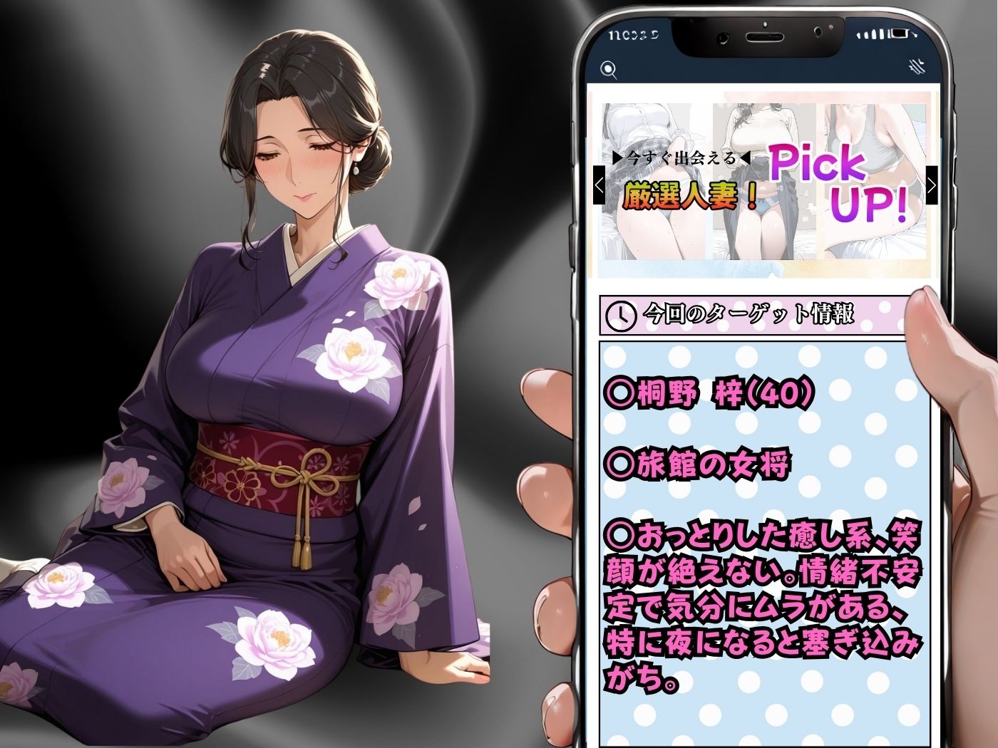 肉感人妻種付け〜むちむち女将の色気に耐えれず無理やりご奉仕させる〜 - サンプル画像 2