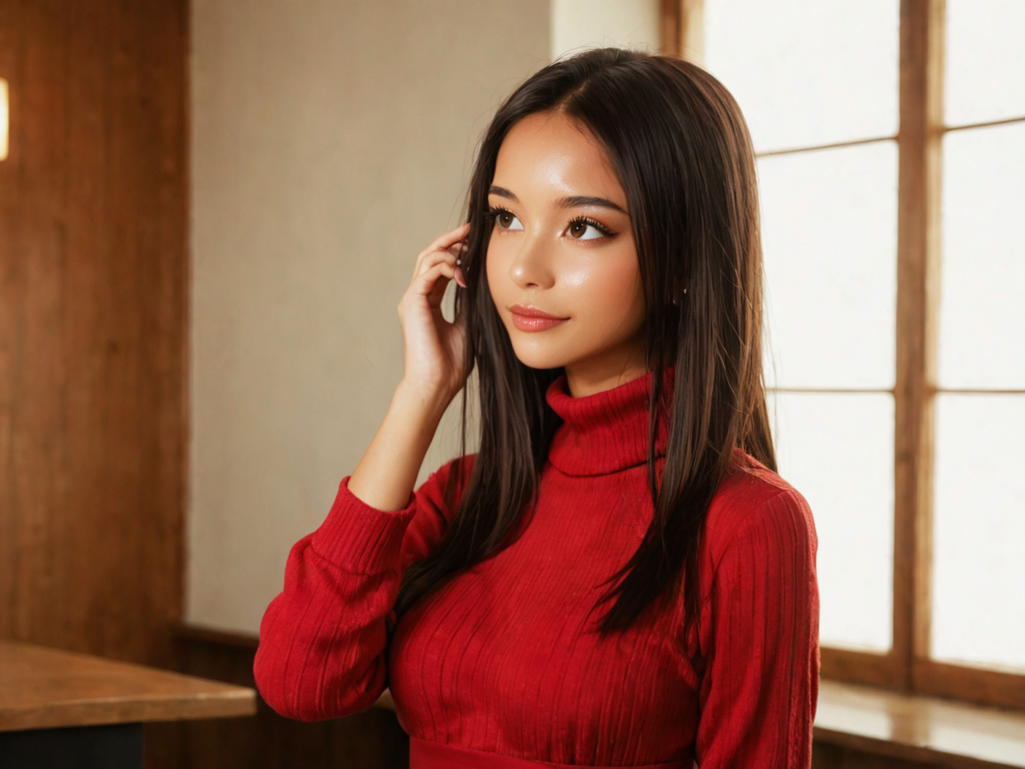 アダルト写真集 電脳彼女シリーズ Vol.03 湿艶 静けさの中で溶けあう体温とまなざし -綾瀬那美- - サンプル画像 9