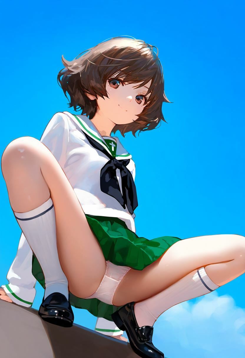 秋山優花里 大量ぱんつ - サンプル画像 6