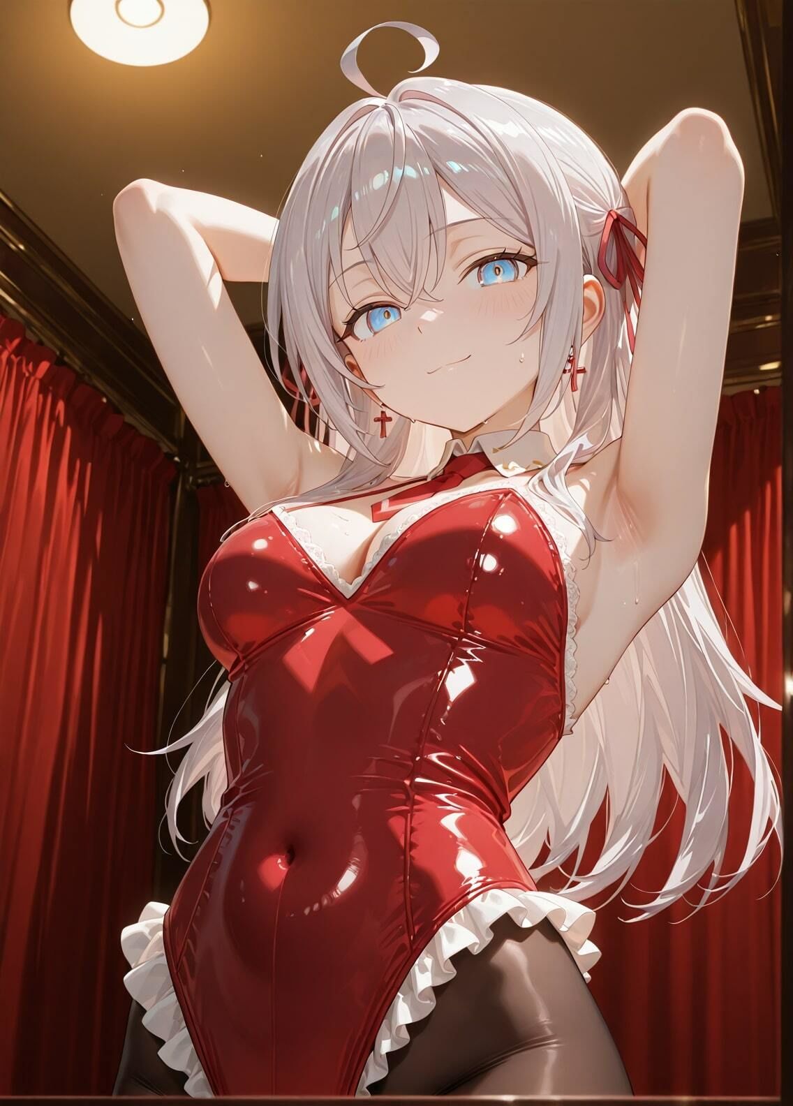 「時々ボソッとロシア語でデレる隣のアーリャさん」アリサ・ミハイロヴナ・九条セクシー写真集16（全500枚） - サンプル画像 6