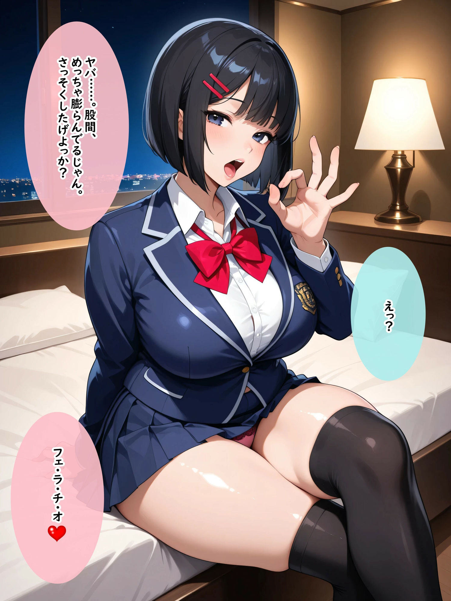 むちむちJKユカのパパ活調教日記 - サンプル画像 2