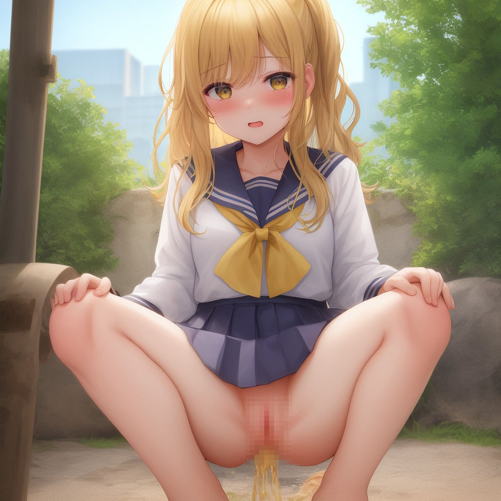 金髪放尿娘ちゃん1〜500 - サンプル画像 4