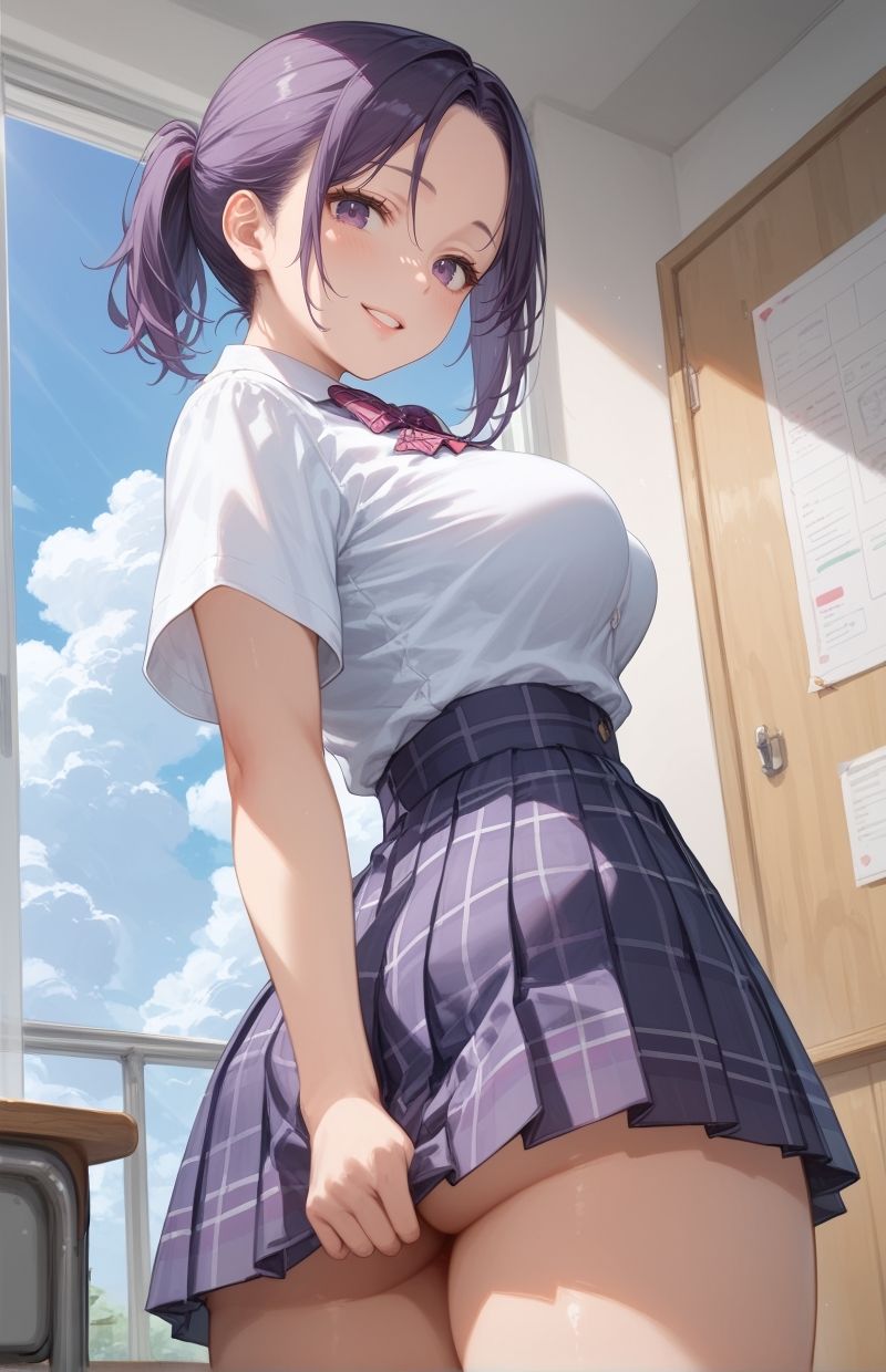 グラビア＆裏画像 JKアイドル 中村かな - サンプル画像 2