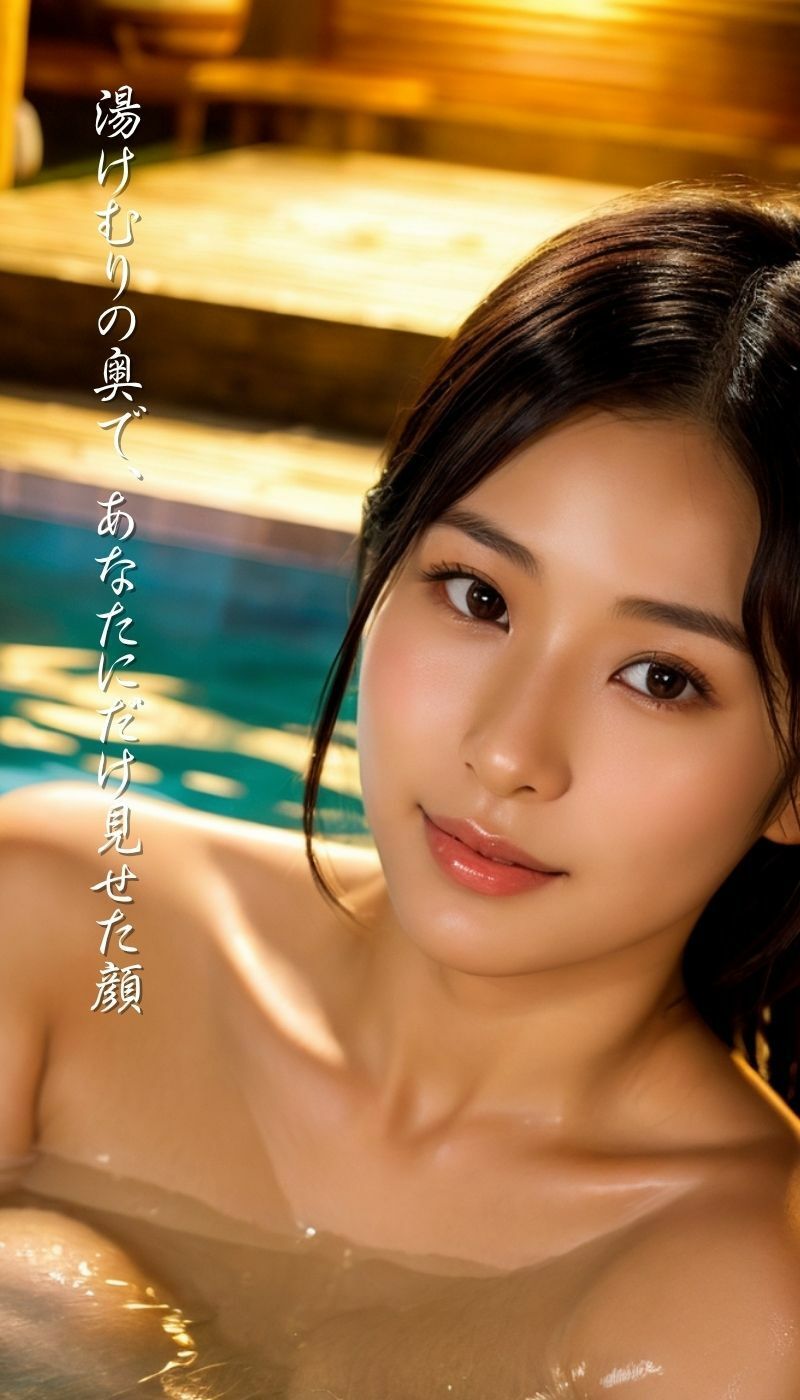 人妻と密会温泉ベットは貸切で - サンプル画像 5