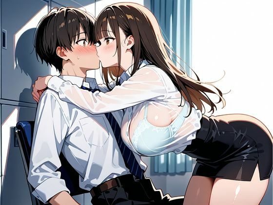 会社の先輩と秘密の関係になる話 - サンプル画像 4