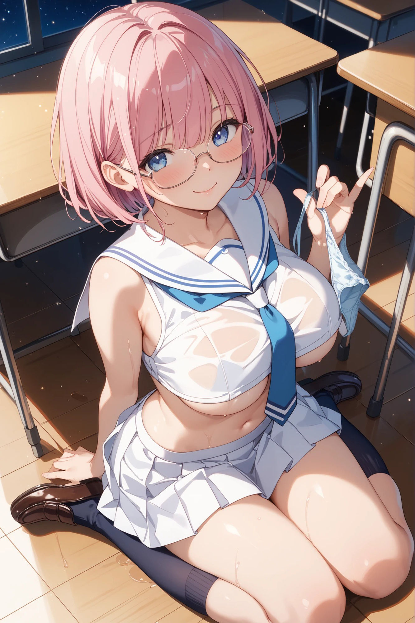 ピンク髪ちゃんとえっちなえちえち - サンプル画像 4