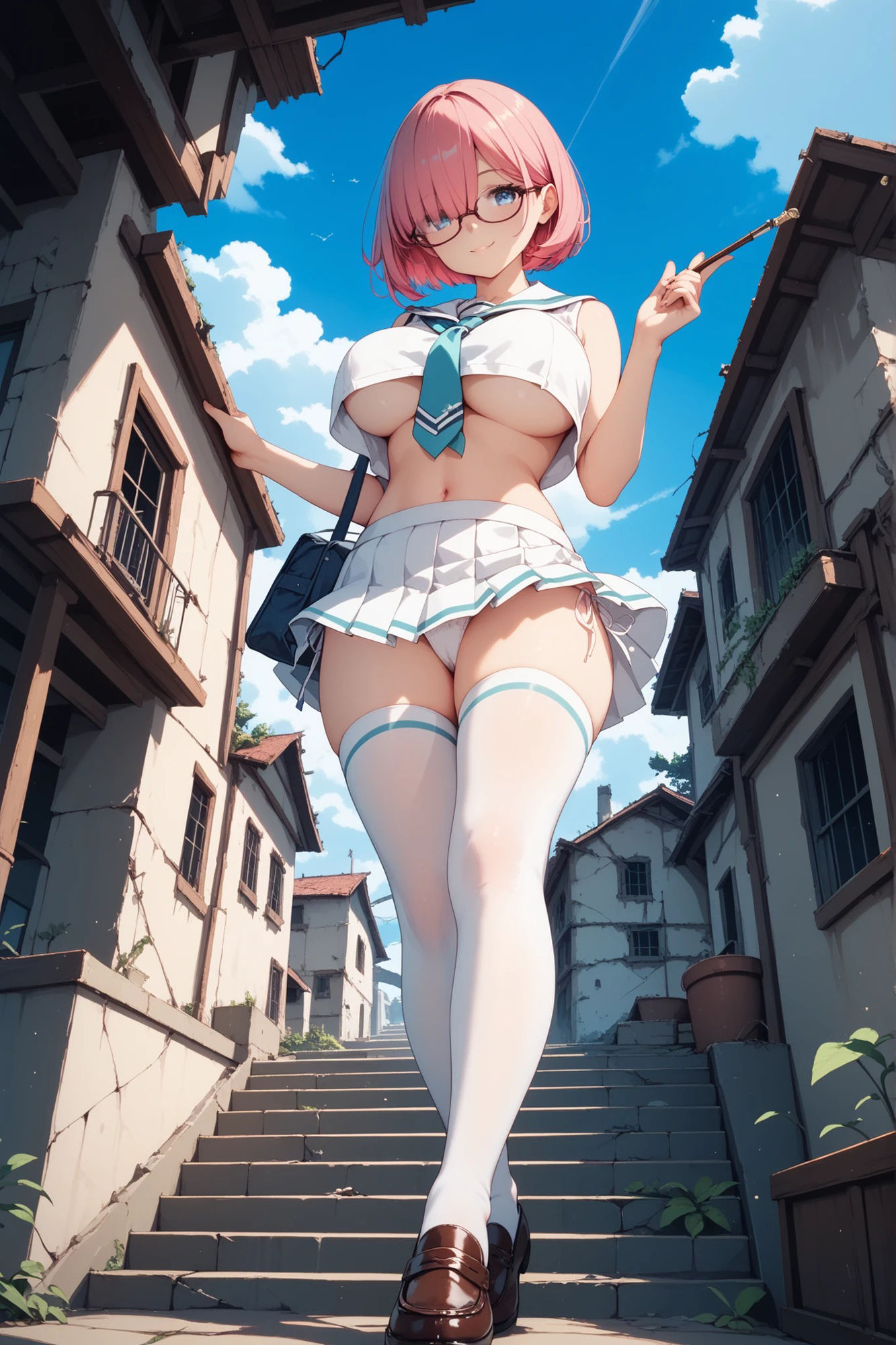 ピンク髪ちゃんとえっちなえちえち - サンプル画像 10