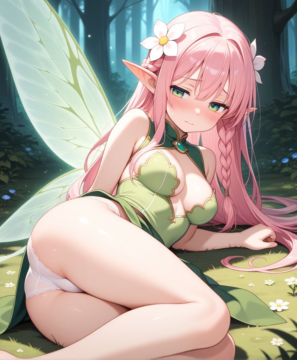 異世界シリーズ  ピンク髪の妖精ちゃん - サンプル画像 2