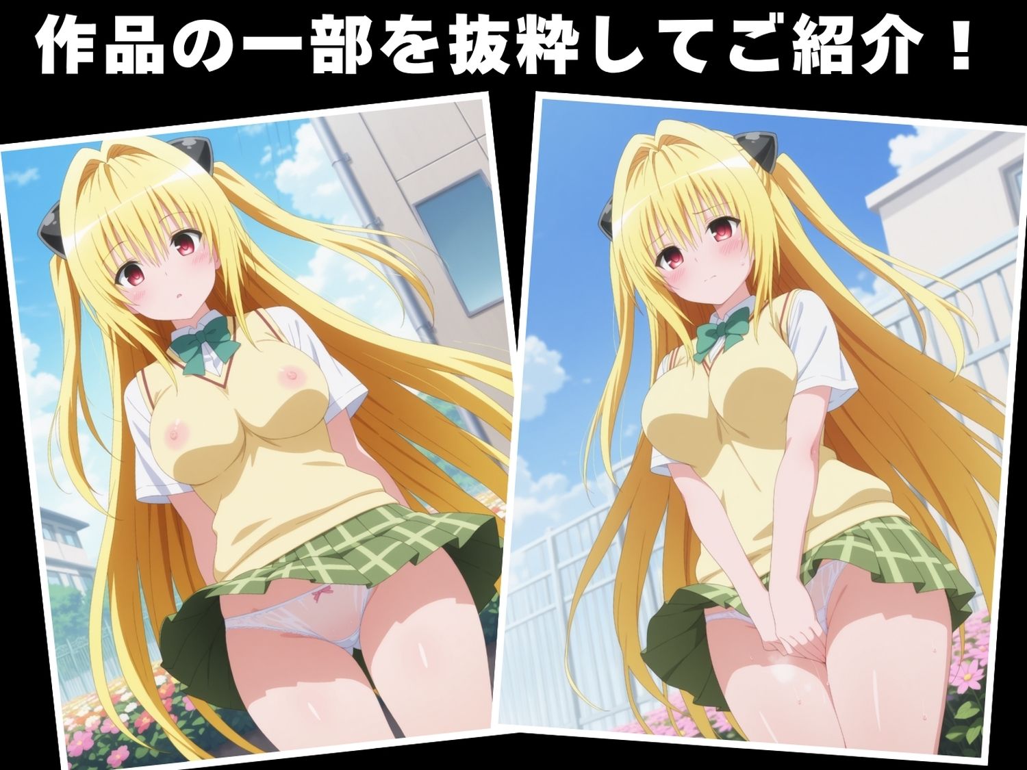 【種付け・催●】金色●闇 - サンプル画像 1