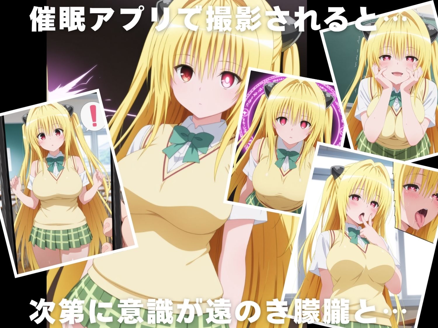 【種付け・催●】金色●闇 - サンプル画像 2