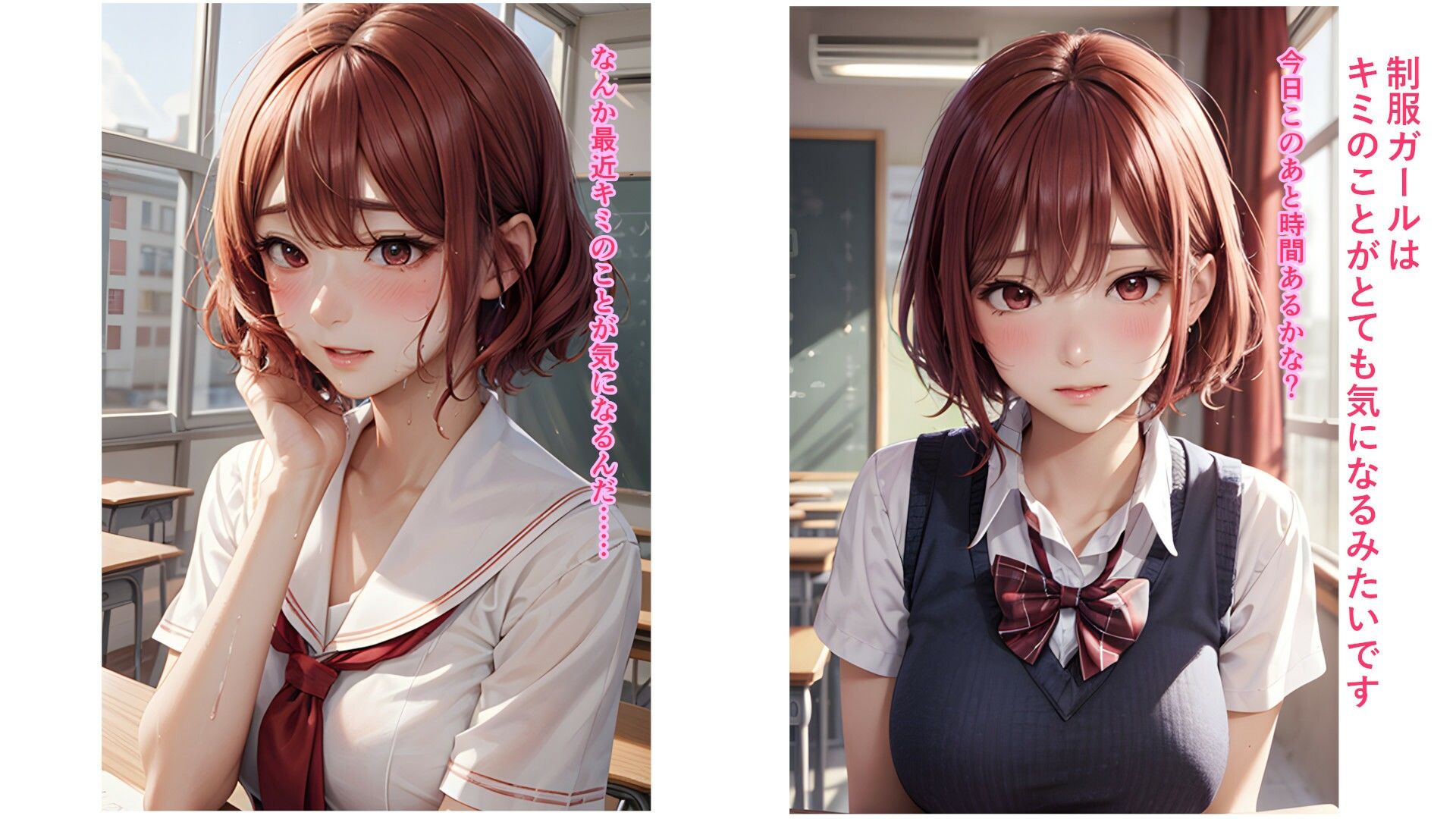 制服ガールズ＃1カナ - サンプル画像 1