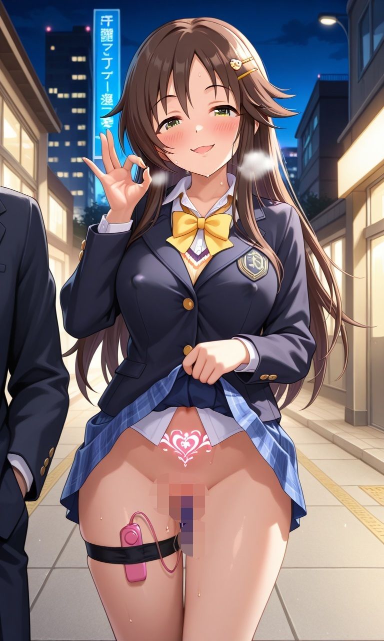 姫○友紀の制服オナニー - サンプル画像 2