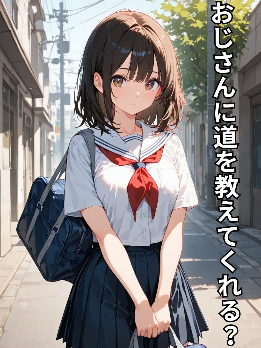 路地裏に連れ込んで種付けしまくる - サンプル画像 1