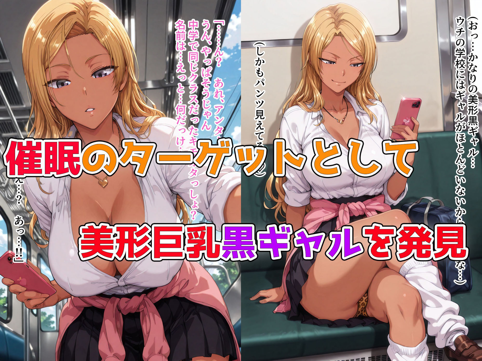 僕の催●ハーレム2.5 〜僕をいじめていた生意気巨乳黒ギャルに催●かけて復讐中出し〜 - サンプル画像 2