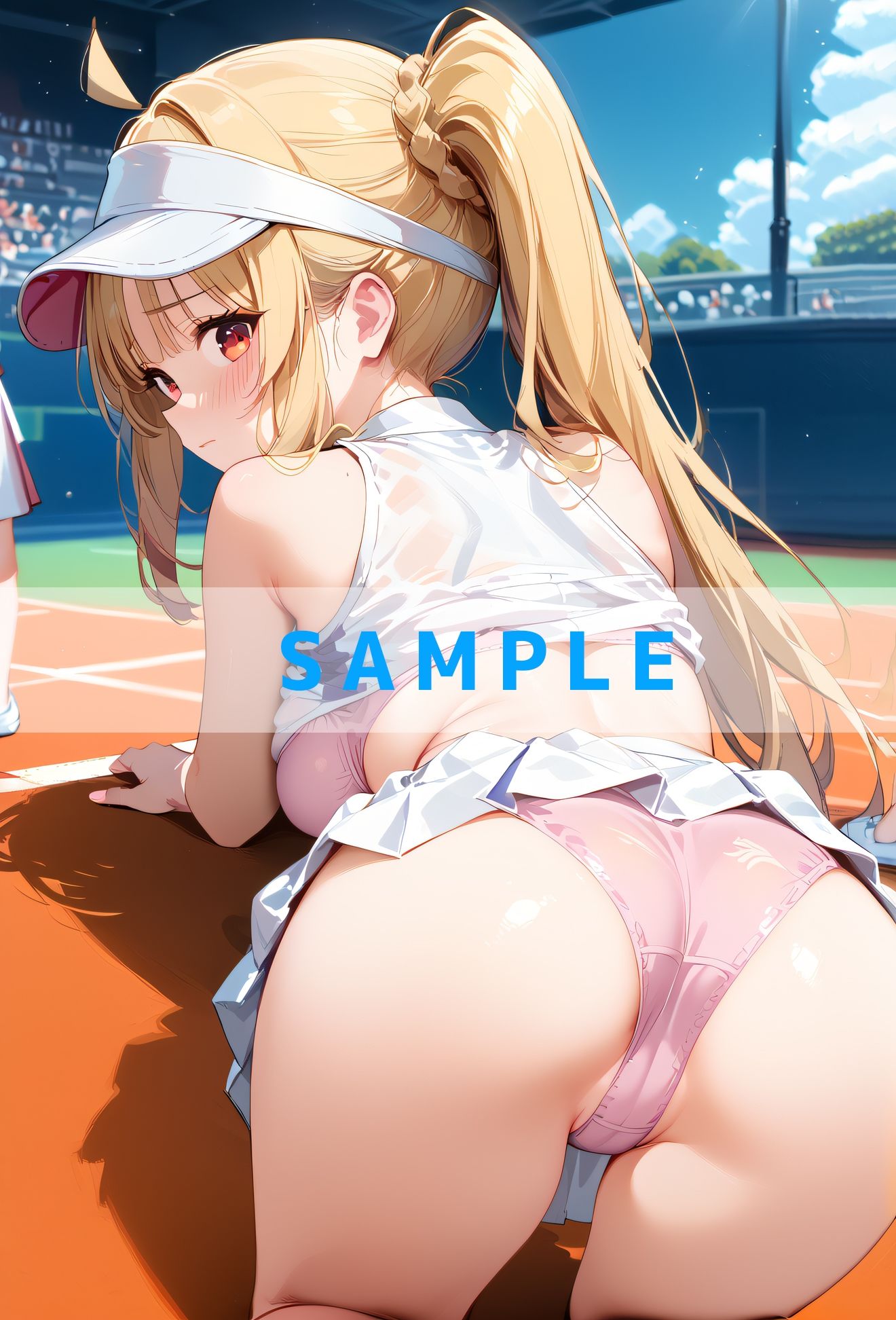 テニスえっち.ぼっ〇・ざ・〇っく！Ver - サンプル画像 3