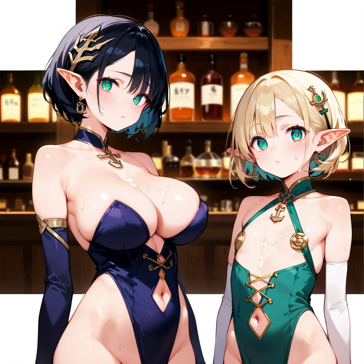 巨乳エルフに大量中出し！〜厳選画像219枚！〜 Vol.10 - サンプル画像 8
