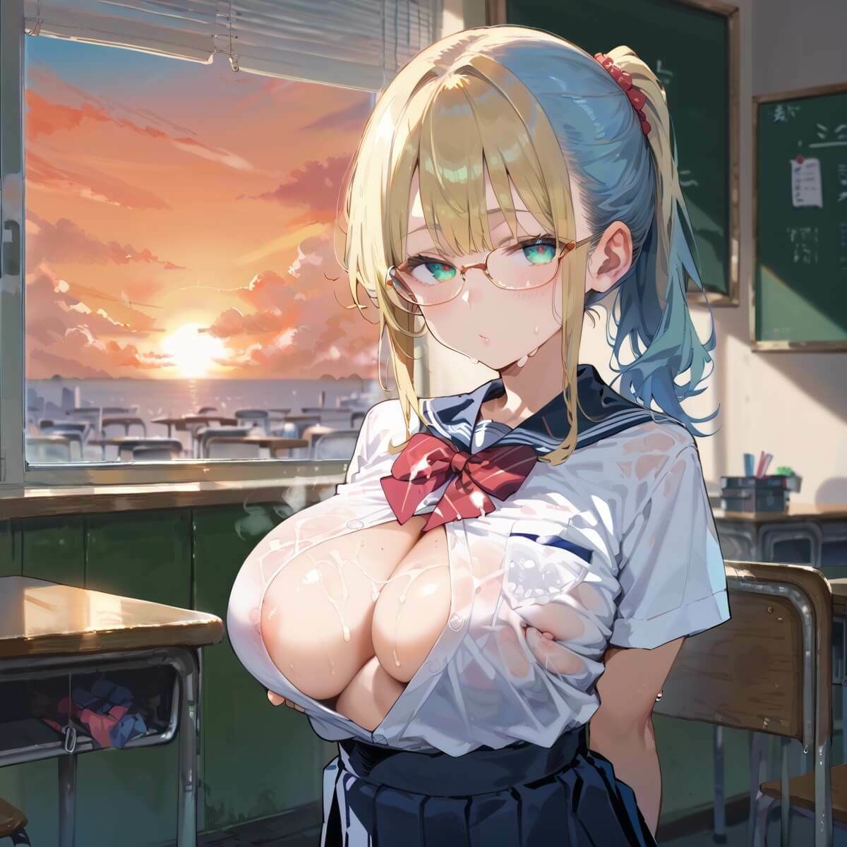 夕焼けと君が眩しくて4・190枚 - サンプル画像 6