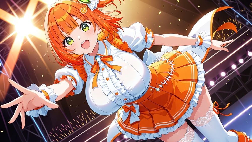 爆乳アイドルデュオが撮影現場で淫らに堕ちる中出し調教【4K】 - サンプル画像 2