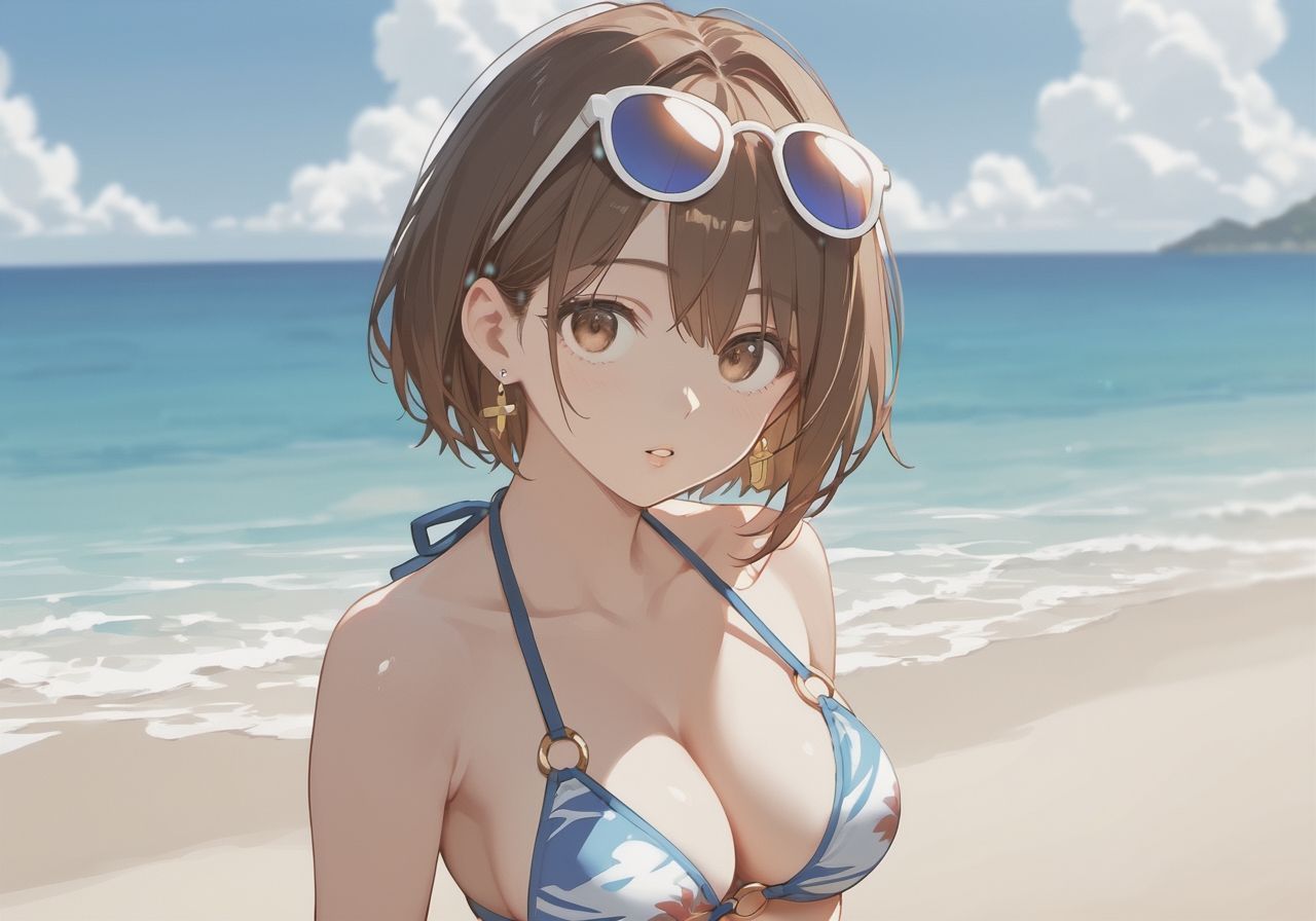 夏だ！海だ！ギャルをナンパしてパコパコしよう！ - サンプル画像 1