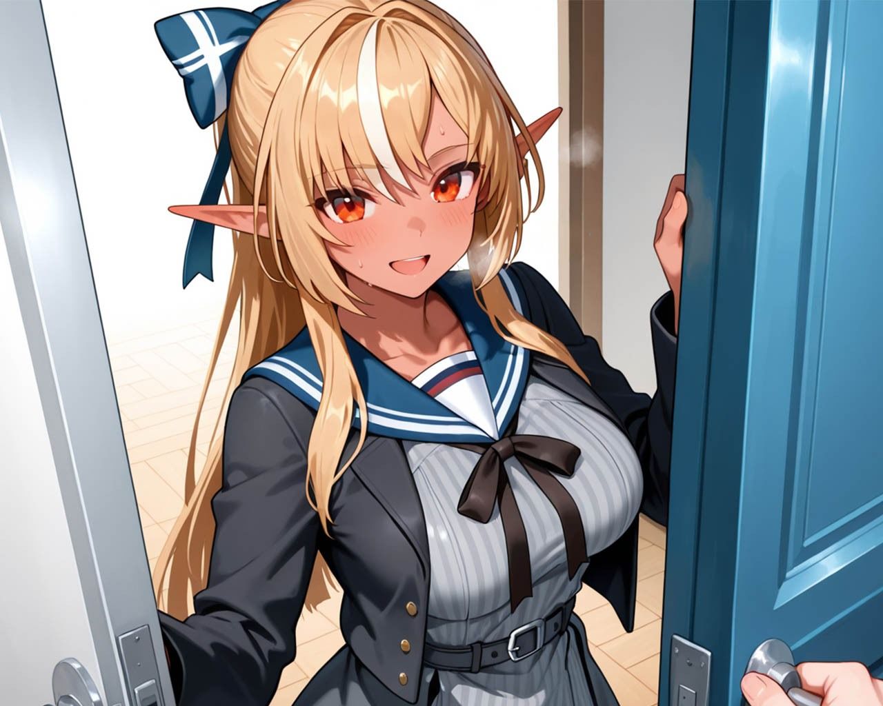 ホ〇ライブIF〜不知火フ〇アは淫乱であるSEXファンミ編〜 - サンプル画像 1