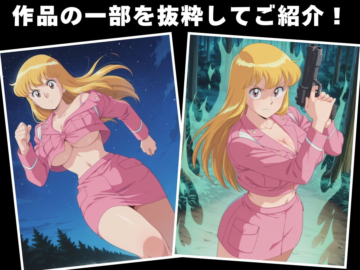 【完全敗北】秋本・カ●リーヌ・麗子 - サンプル画像 1