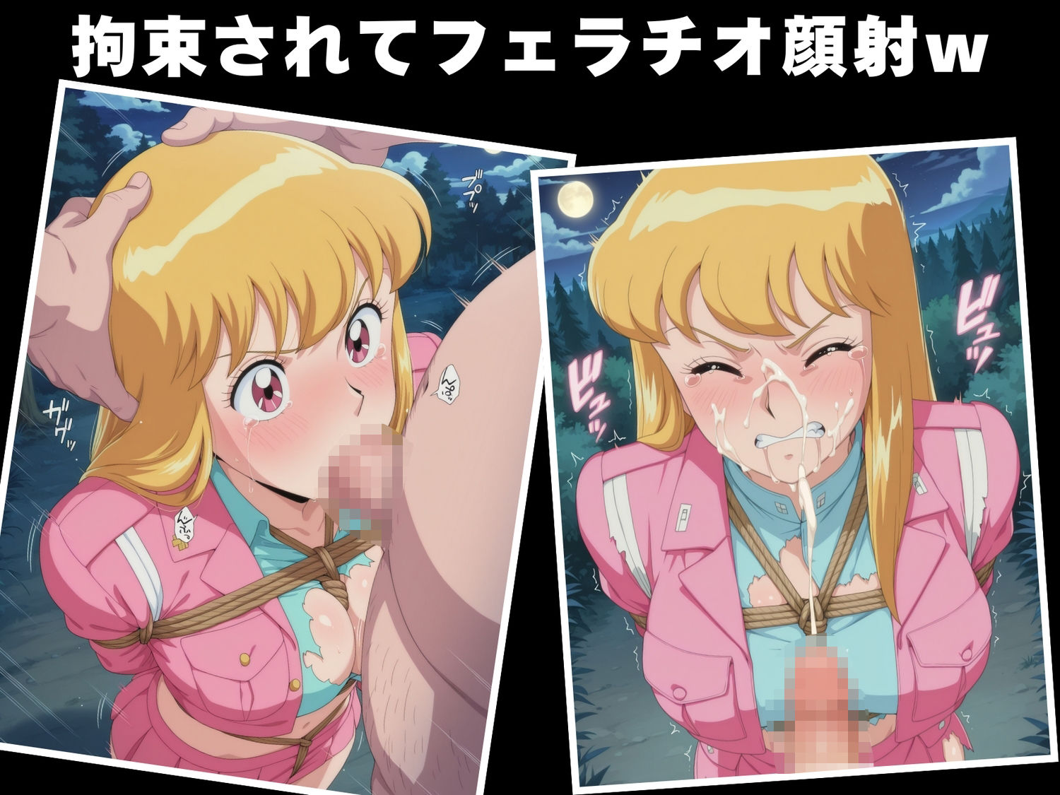 【完全敗北】秋本・カ●リーヌ・麗子 - サンプル画像 5