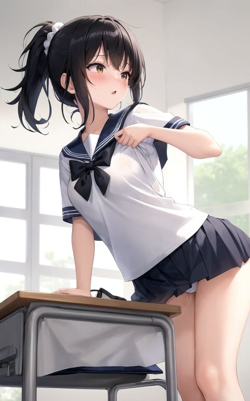 教室であの子の秘密を握って思うがままに - サンプル画像 2