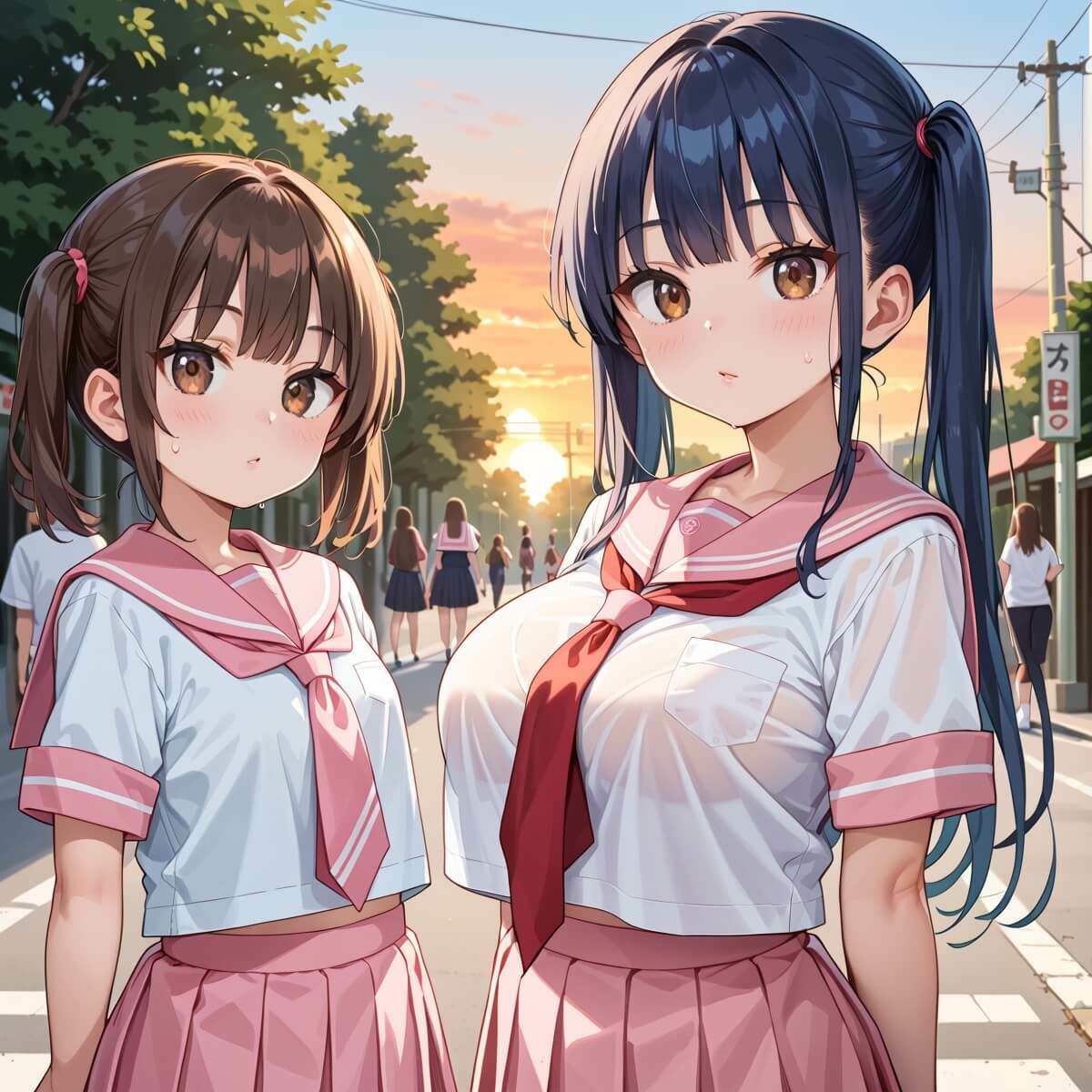 帰り道の君が、まぶしすぎて…！えろい230枚 - サンプル画像 5