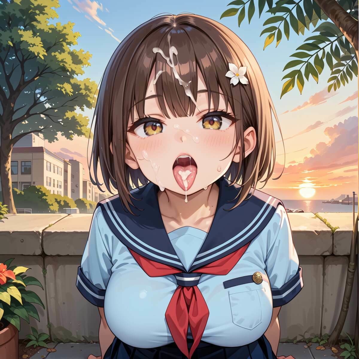 帰り道の君が、まぶしすぎて…！6えろい230枚 - サンプル画像 1