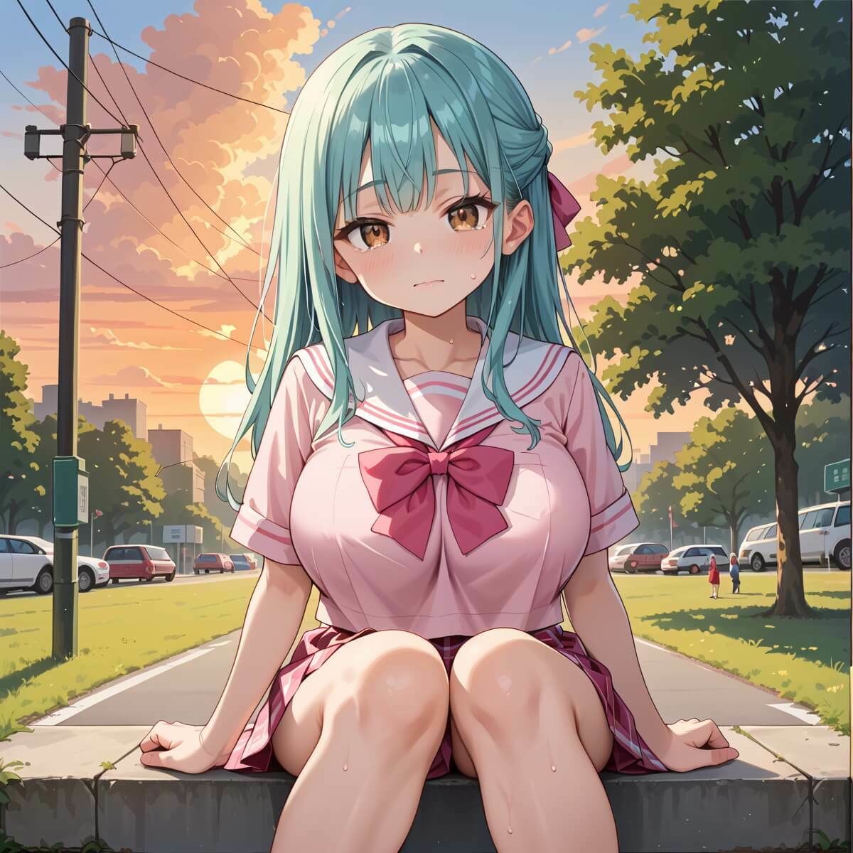 帰り道の君が、まぶしすぎて…！6えろい230枚 - サンプル画像 8