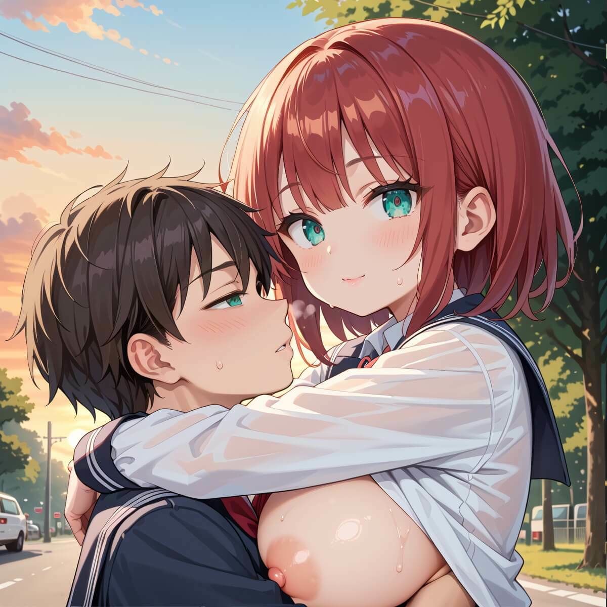 帰り道の君が、まぶしすぎて…！7えろい230枚 - サンプル画像 8