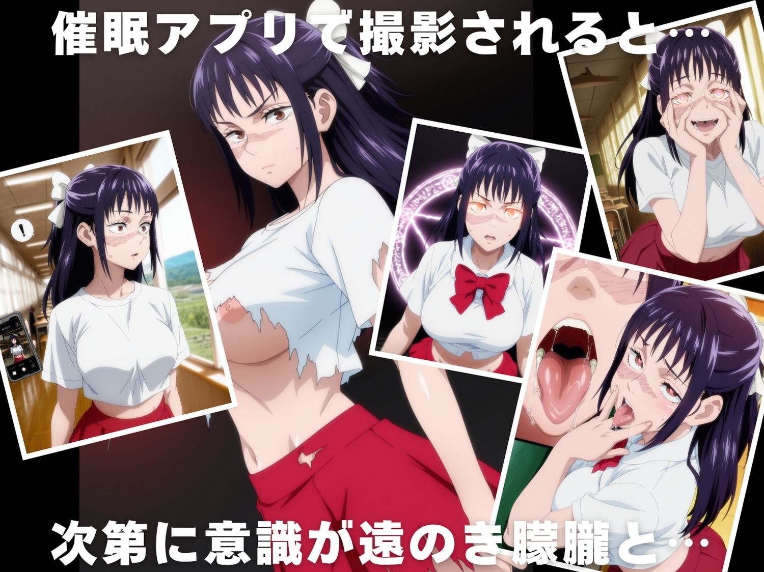 【種付け・催●】庵 ●姫 - サンプル画像 2