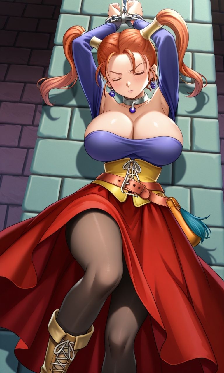 フェチコレVol.102 敗北して捕らえられ、拘束・十字架磔されて弄ばれゼシカ（DQ8）【枚数250枚】 - サンプル画像 4