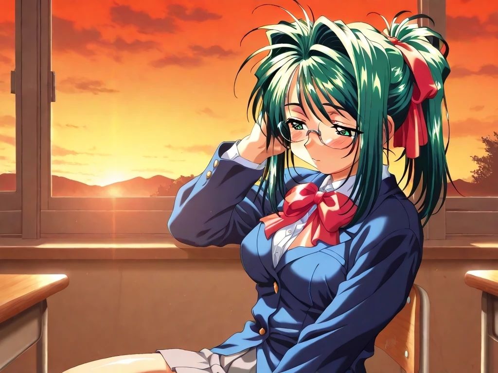 AIイラストCG集91 LO〇ERS-恋に〇ちたら  佐〇真由美の一人遊び - サンプル画像 1