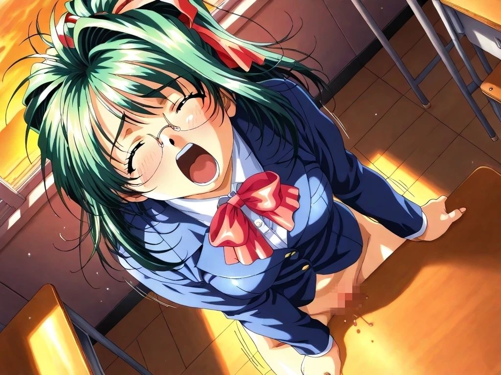 AIイラストCG集91 LO〇ERS-恋に〇ちたら  佐〇真由美の一人遊び - サンプル画像 5