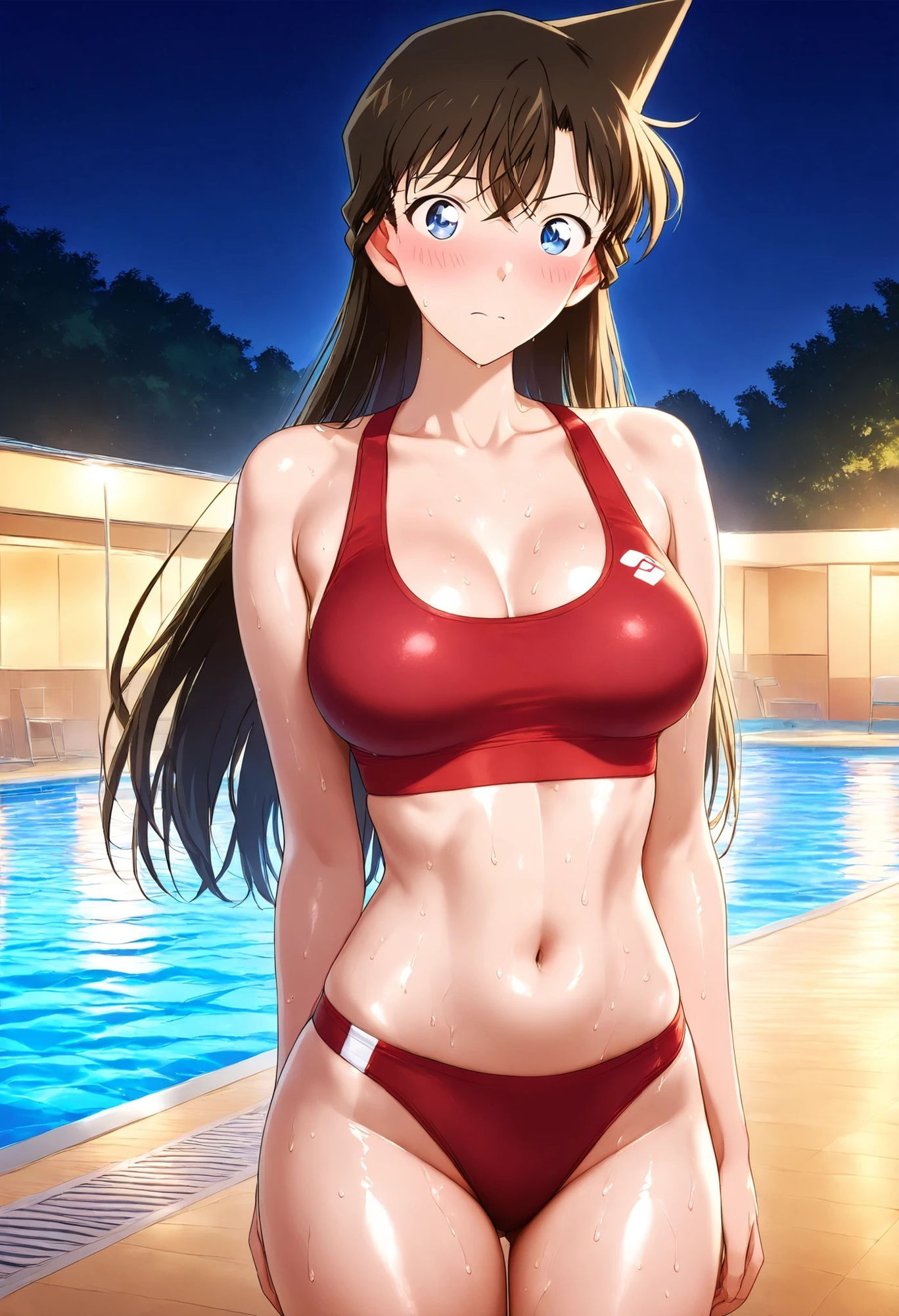 毛〇蘭  スポーツビキニ - サンプル画像 1