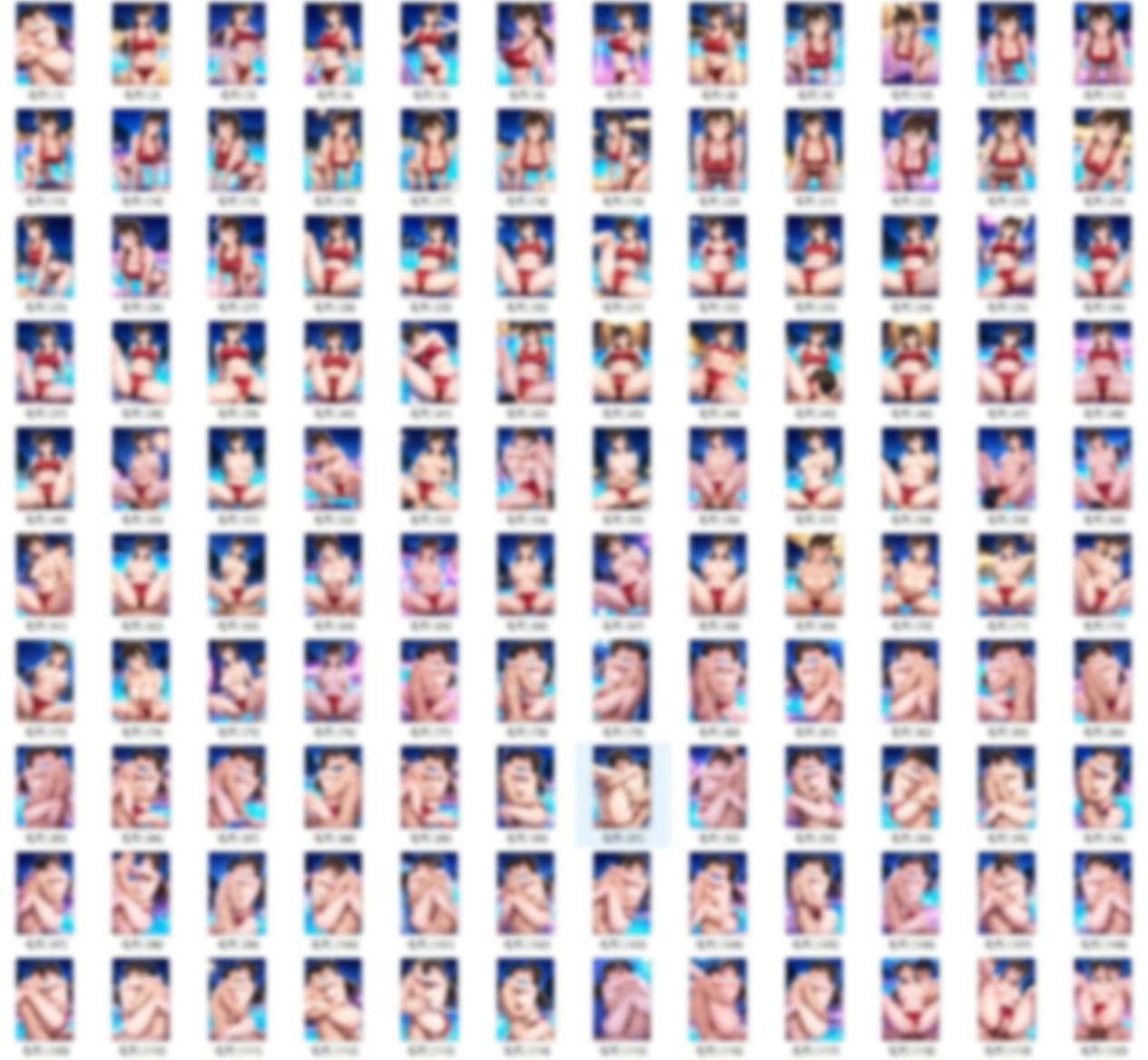 毛〇蘭  スポーツビキニ - サンプル画像 5