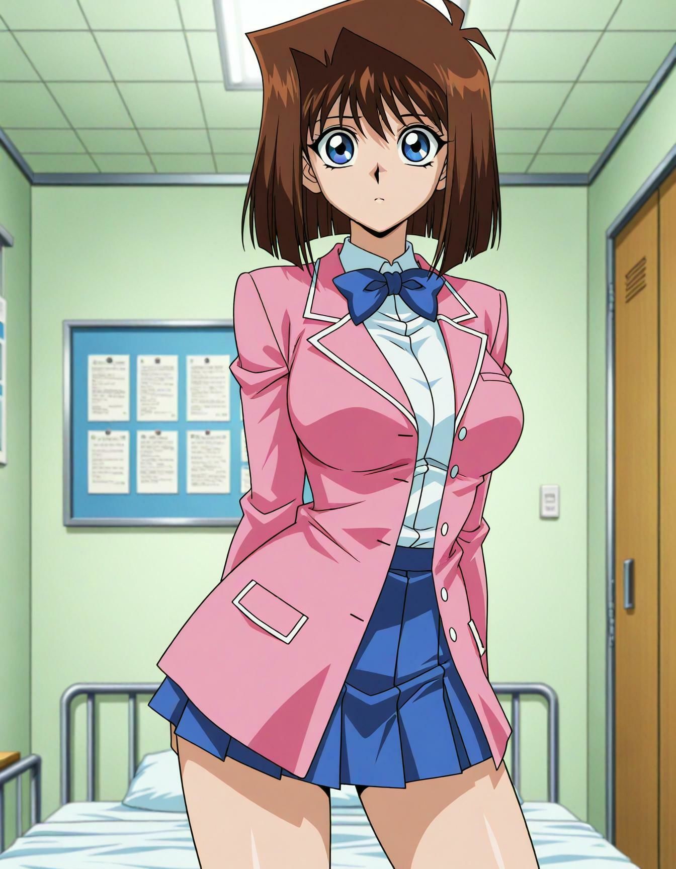 保健室の誘惑ダンス - サンプル画像 1