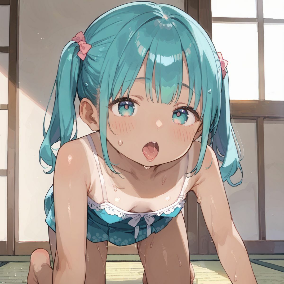 好奇心旺盛すぎるド田舎のこんがりちっぱい娘が食べ放題04 - サンプル画像 7