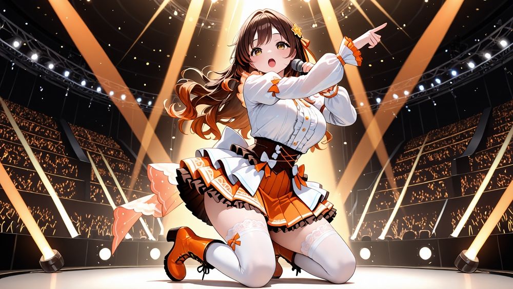 爆乳異色ツインアイドルの衣装ズラしハメ撮り【4K】【FANZA専売】 - サンプル画像 4