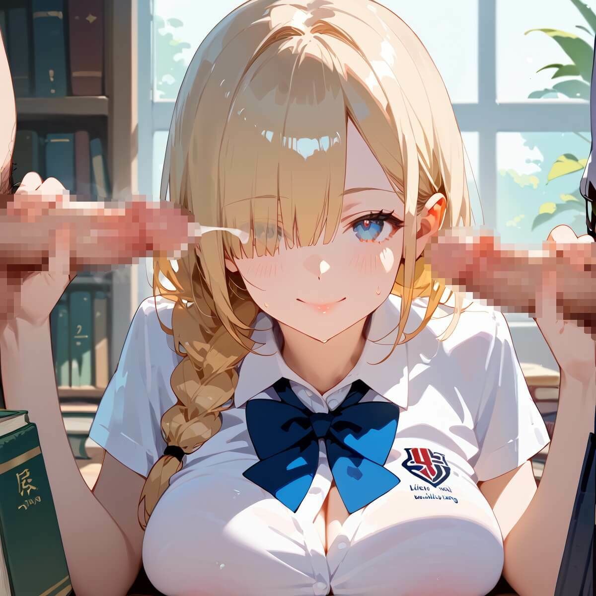 Hな地味図書委員7！190枚 - サンプル画像 8
