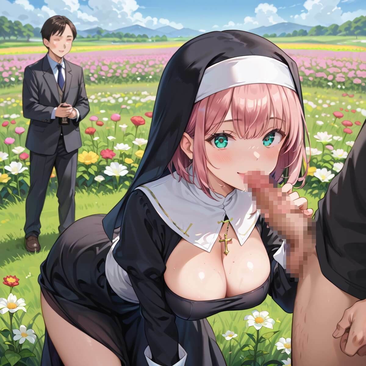 神に尽くす君と禁断の秘密〜君のことが恋しくて〜【厳選CG200枚収録】 - サンプル画像 4