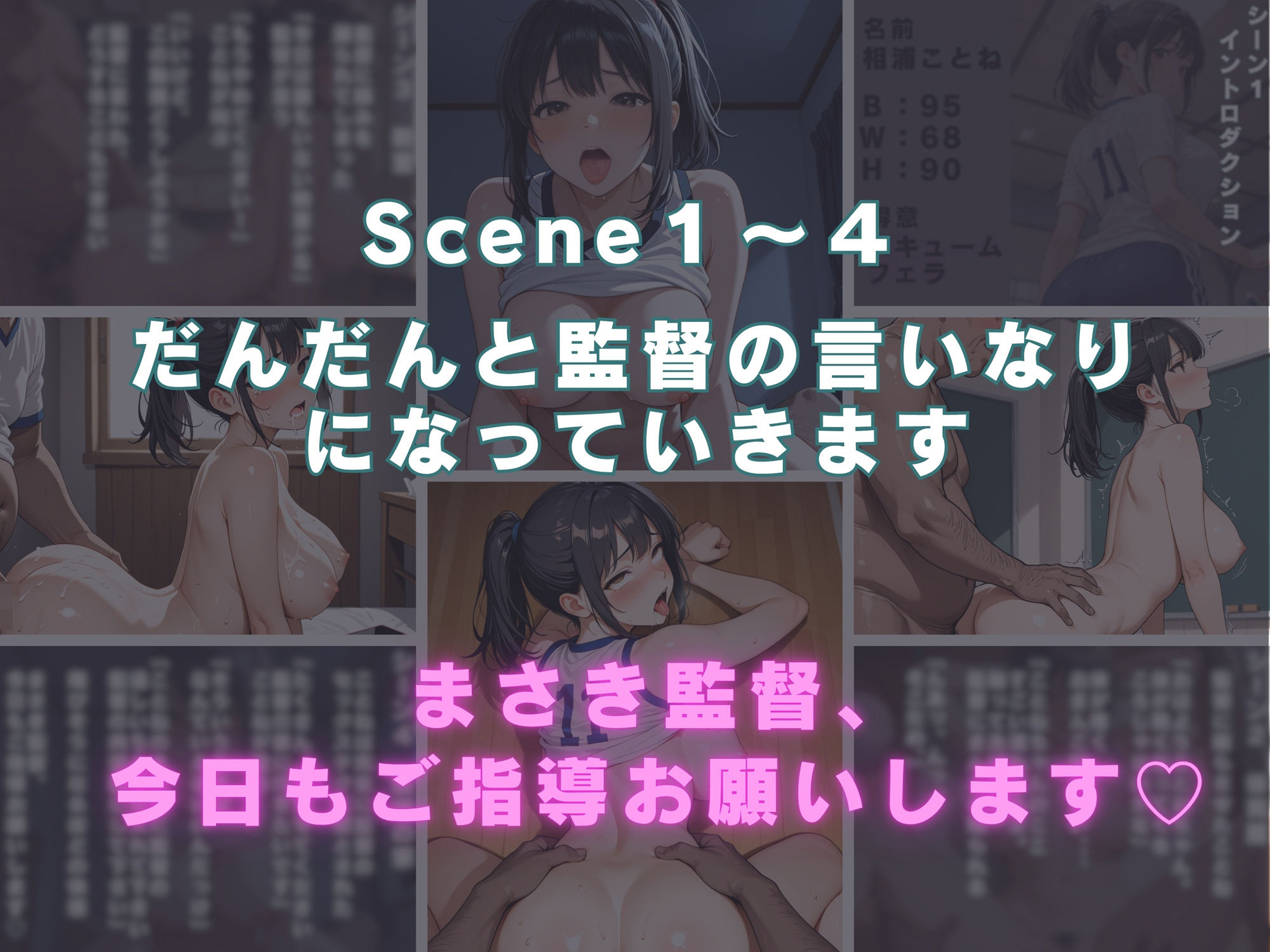 バレー部監督の特別指導で快楽イキ地獄 - サンプル画像 10